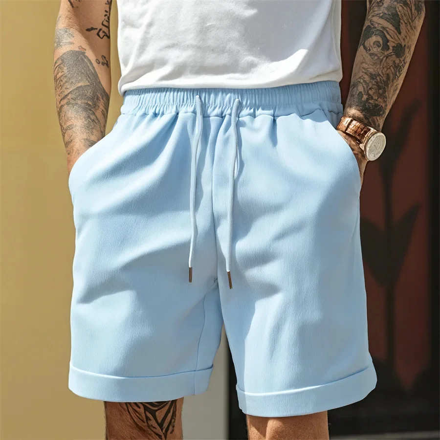 Pantalones cortos elegantes para hombre - Imagen 6
