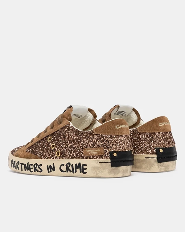 "Brown sugar" sneakers Crime London - Imagen 4