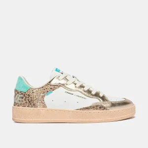 "Aqua Leopard Chelsea" sneakers Crime London