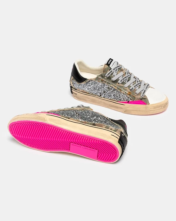 "Camo" sneakers Crime London - Imagen 6