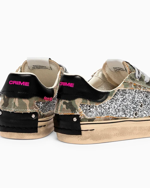 "Camo" sneakers Crime London - Imagen 7
