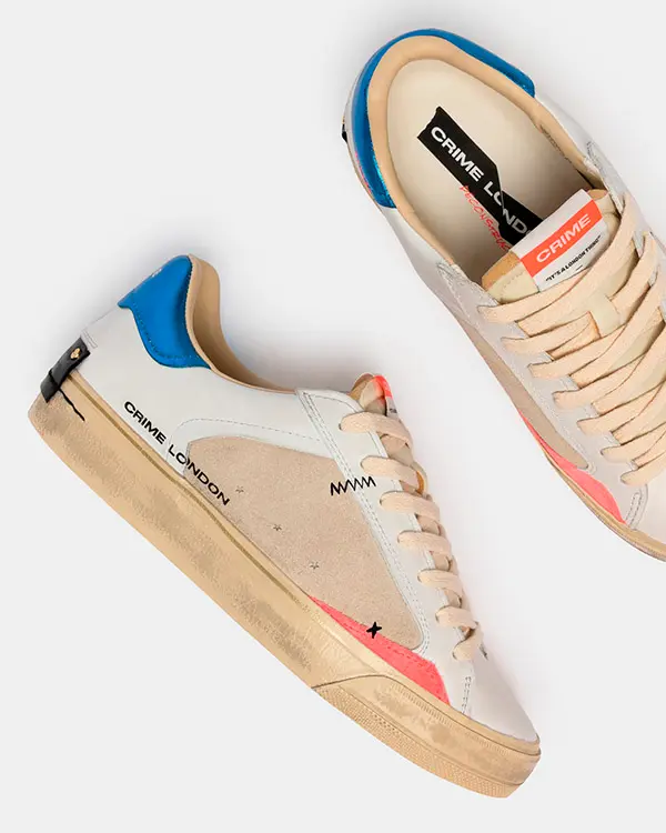 "Pacific Blue" sneakers Crime London - Imagen 6