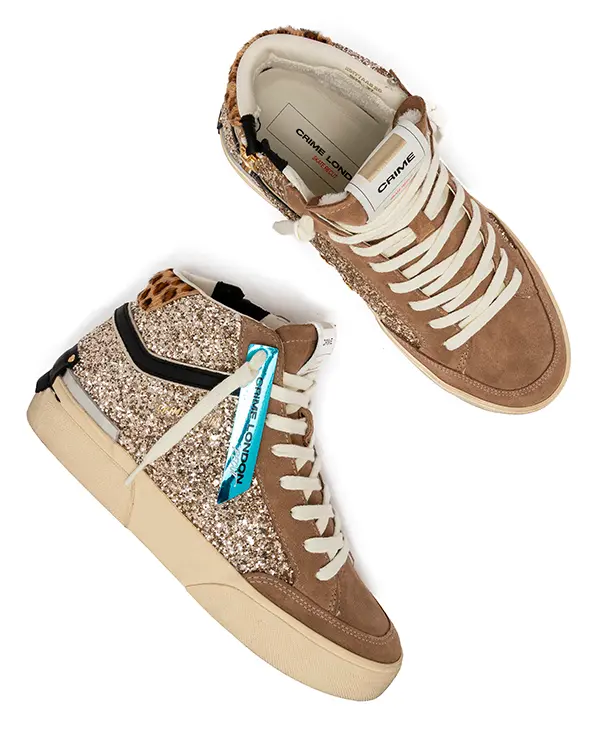 "Recute" sneakers Crime London - Imagen 6