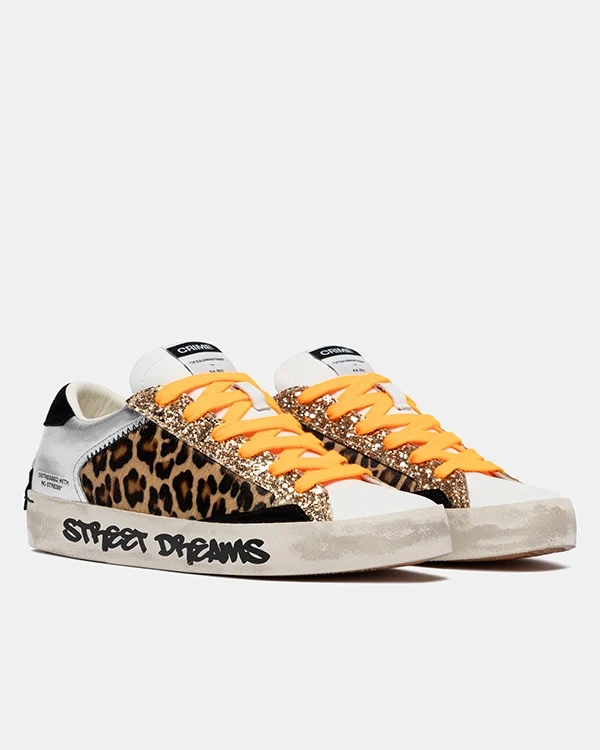 "Silver Cheetah" sneakers Crime London - Imagen 3