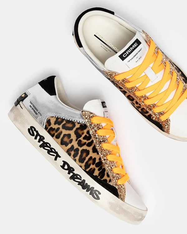 "Silver Cheetah" sneakers Crime London - Imagen 6