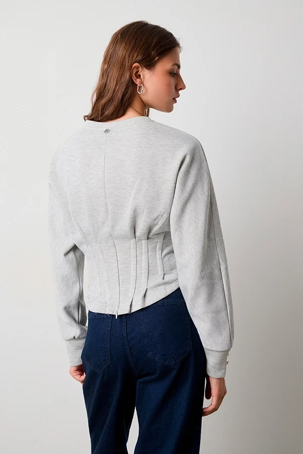 "Biscari" sudadera jersey vestido BSB - Imagen 8