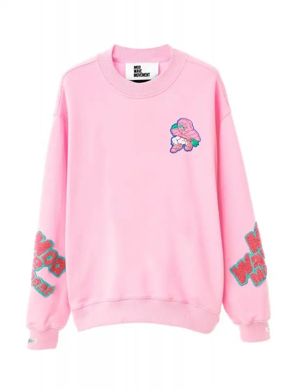"Hedonism Rosa" sudadera unisex MWM - Imagen 3