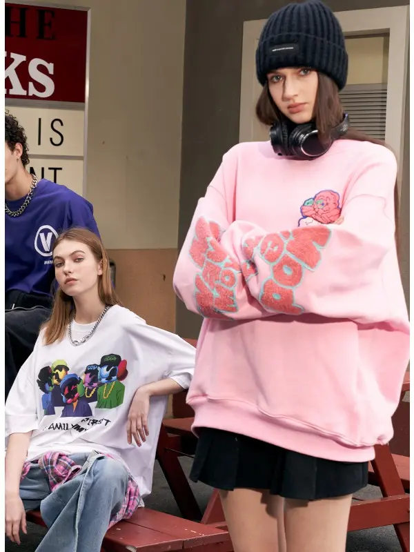"Hedonism Rosa" sudadera unisex MWM - Imagen 5