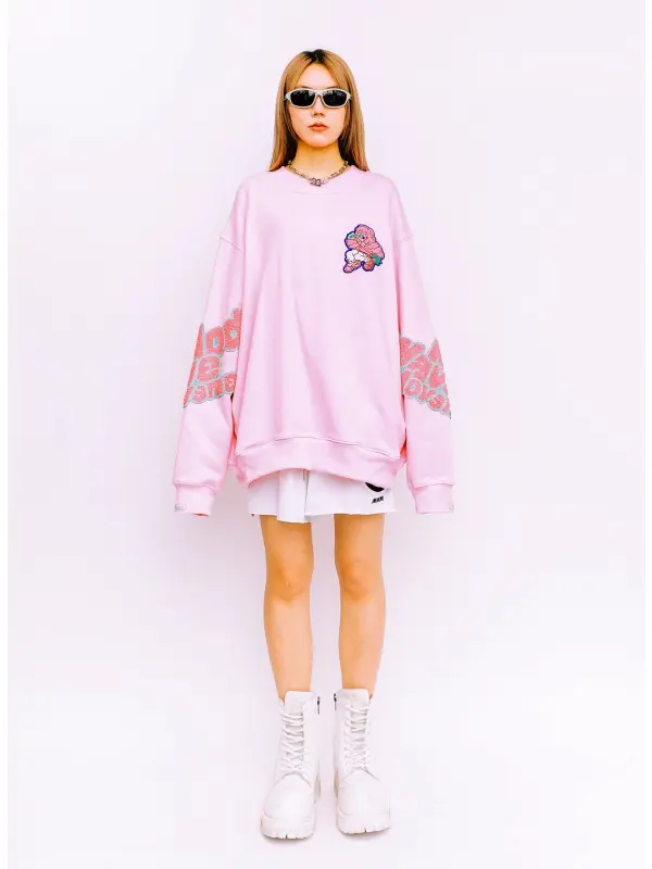 "Hedonism Rosa" sudadera unisex MWM - Imagen 6