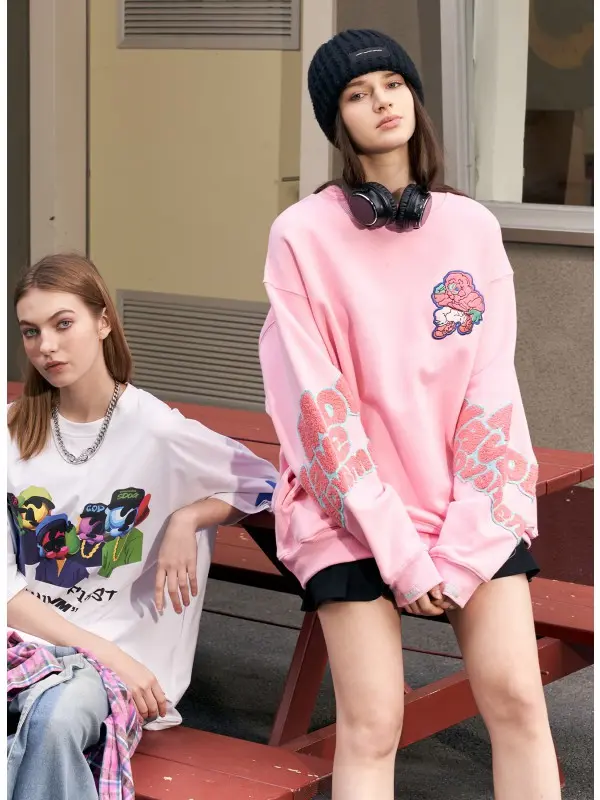 "Hedonism Rosa" sudadera unisex MWM - Imagen 4