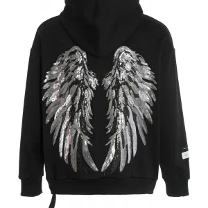 "Antica negro capucha" sudadera unisex MWM