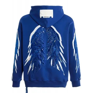 "Lungara azul capucha" sudadera unisex MWM