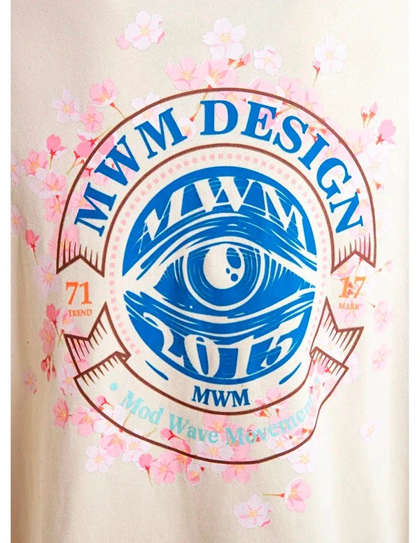 "Flower" sudadera unisex MWM - Imagen 8