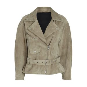 chaqueta de ante para mujer