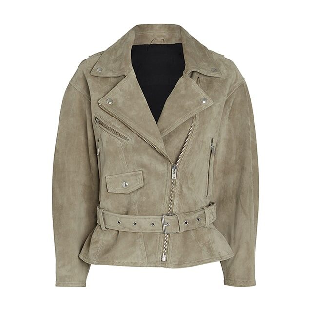 chaqueta de ante para mujer