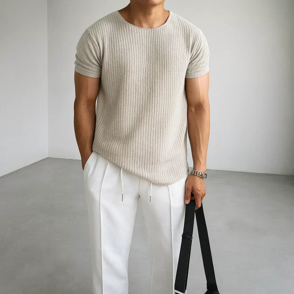 Camiseta de punto elegante - Imagen 8