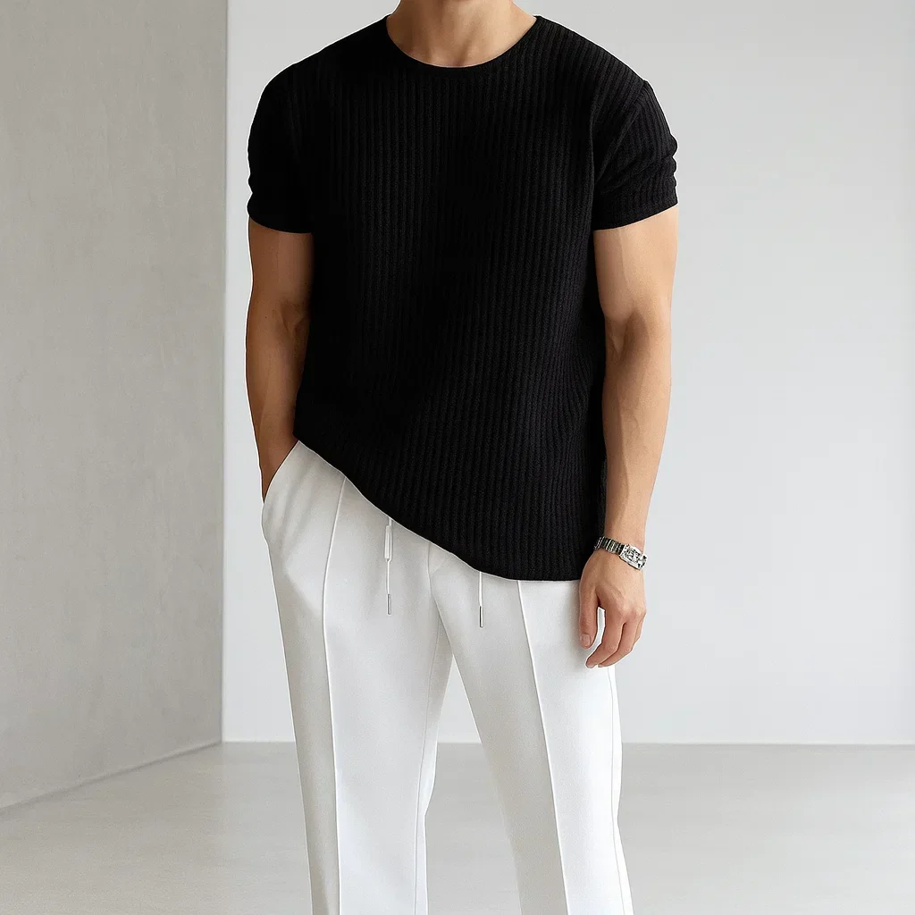 Camiseta de punto elegante - Imagen 4