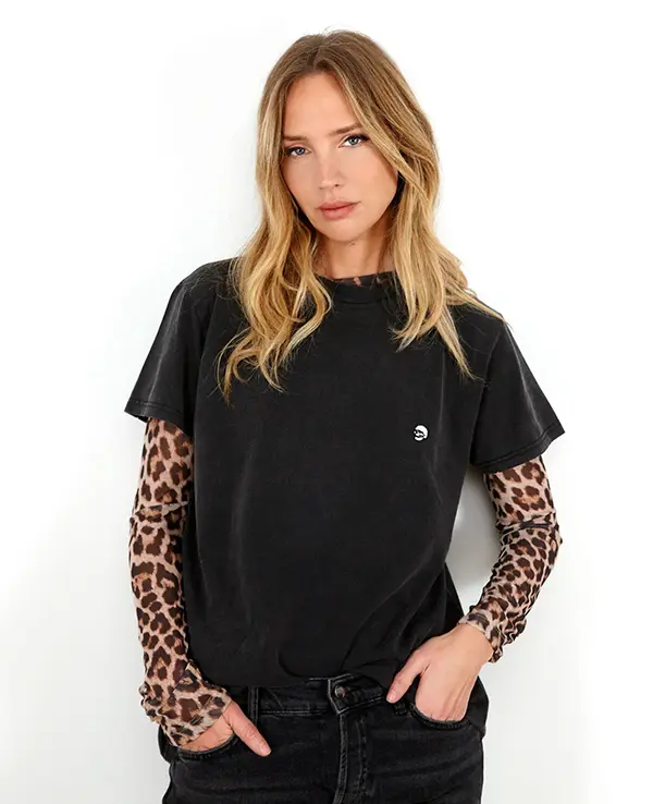 "Lucy Leopard" top Le Crane - Imagen 6