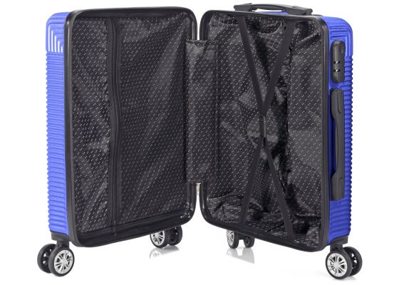 Trolley cabina ABS 4 ruedas dobles Benzi 5746P 55 cm - Imagen 3