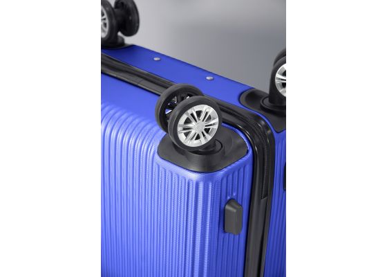 Trolley cabina ABS 4 ruedas dobles Benzi 5746P 55 cm - Imagen 4