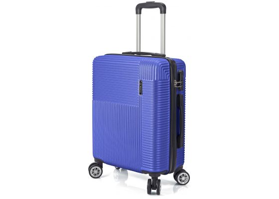 Trolley cabina ABS 4 ruedas dobles Benzi 5746P 55 cm - Imagen 5