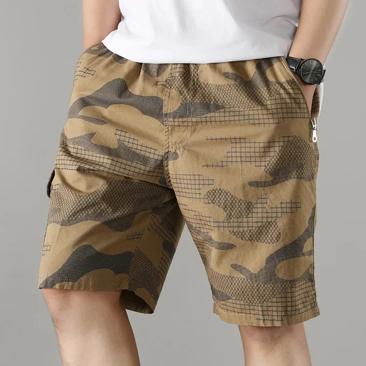 Pantalones cortos informales de camuflaje - Imagen 6
