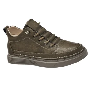 Zapatos Oxford elegantes de piel de caña alta
