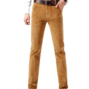 Pantalones elegantes de pana