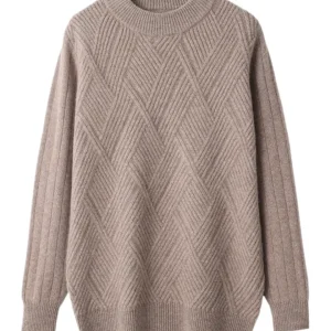 Jersey de cachemira con un elegante diseño