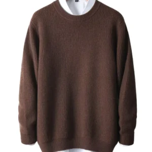 Elegante jersey de punto de cachemira
