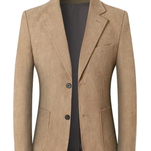 Elegante chaqueta de pana