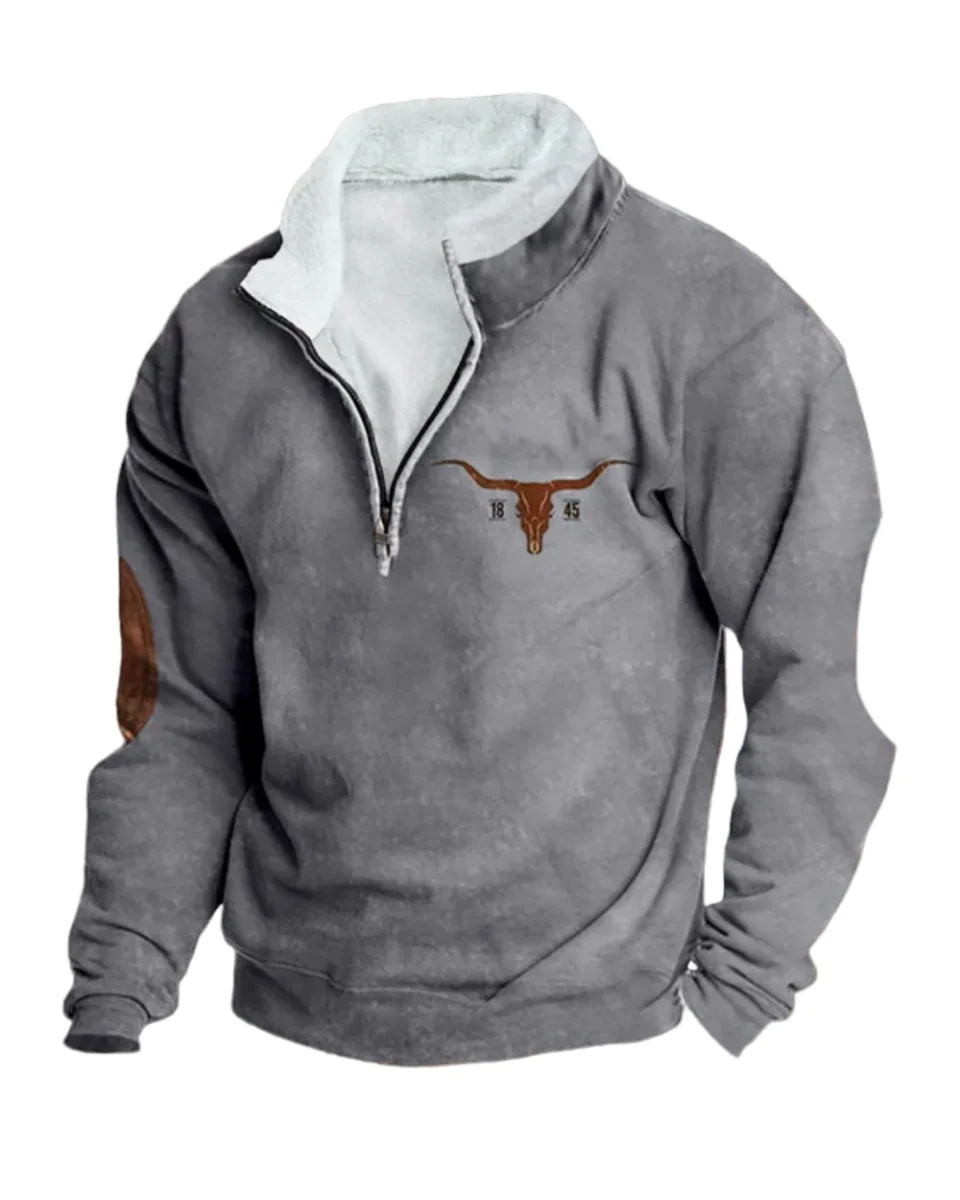 Jersey vintage con cremallera - Imagen 2