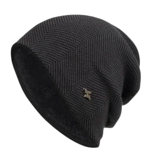 Gorro de punto térmico