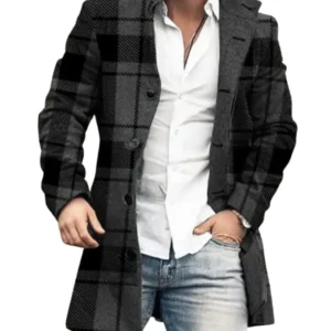 Abrigo elegante para hombre