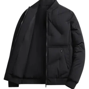 Elegante chaqueta de béisbol de algodón