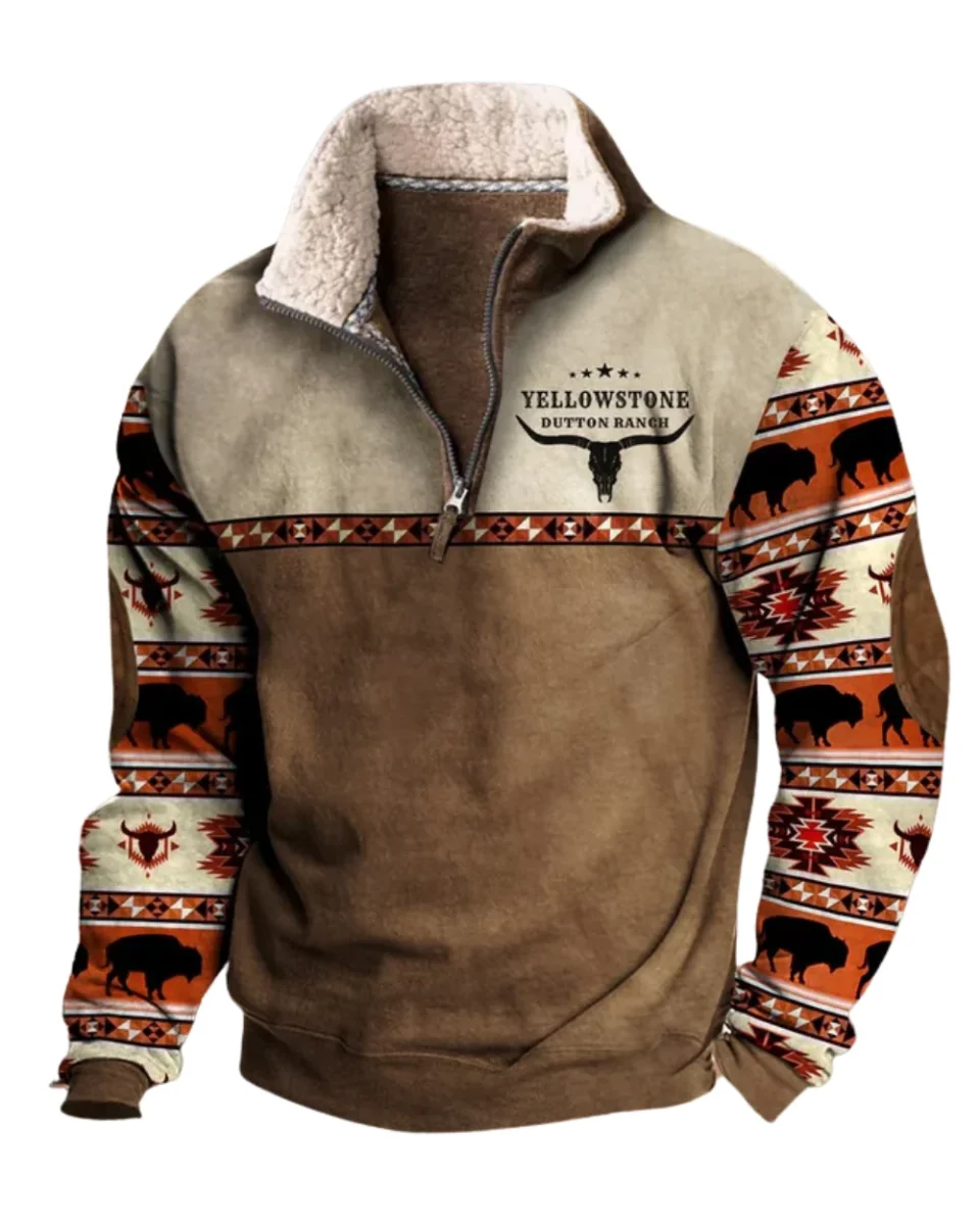 Jersey vintage con cremallera - Imagen 2