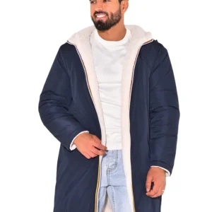 Elegante chaqueta de invierno de forro polar