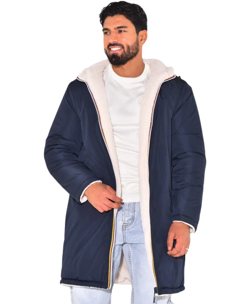 Elegante chaqueta de invierno de forro polar - Imagen 2