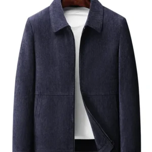 Elegante chaqueta tejida