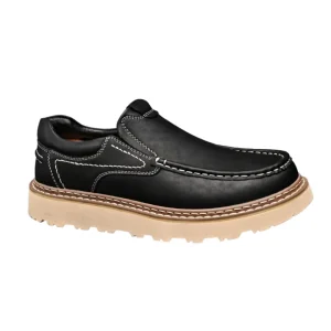 Zapatos elegantes de piel sin cordones