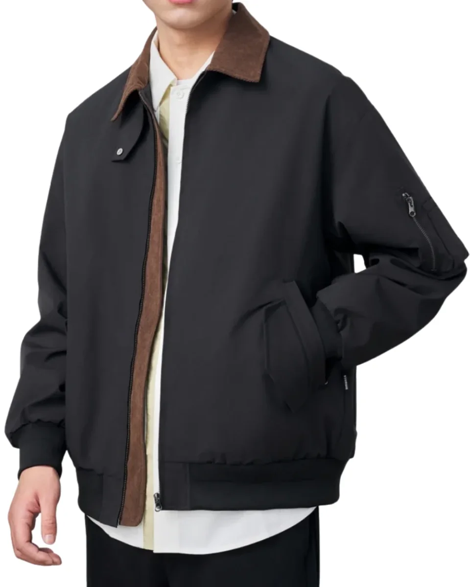 Elegante chaqueta Harrington - Imagen 2