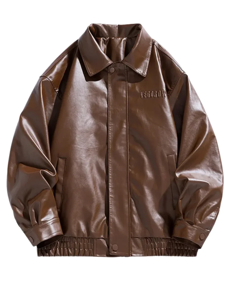 Chaqueta de moto de cuero