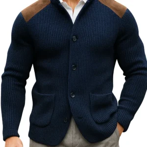 Elegante chaqueta de punto