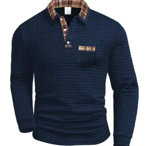 Camisa polo estampada