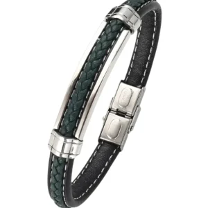 Pulsera elegante de acero inoxidable para hombre