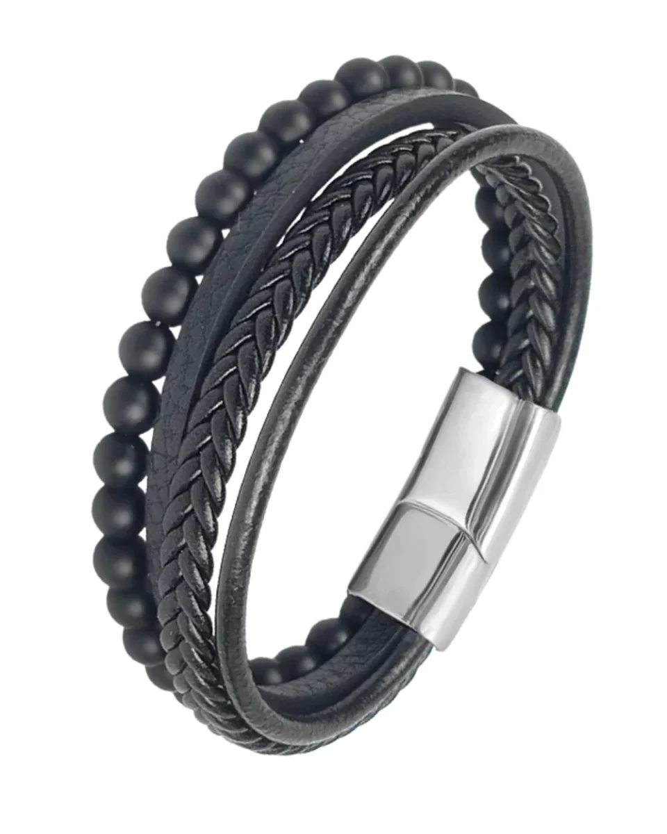 Pulsera de acero de lujo para hombre - Imagen 2
