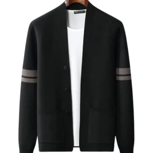 Elegante cárdigan de hombre