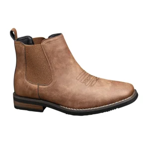Botas elegantes de piel para hombre