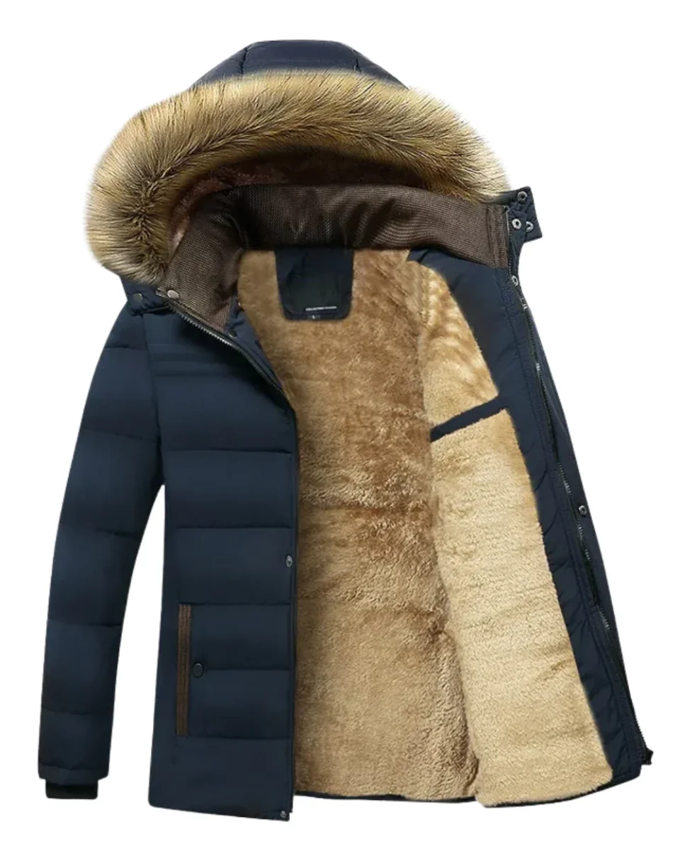Elegante chaqueta de invierno de felpa de algodón - Imagen 2