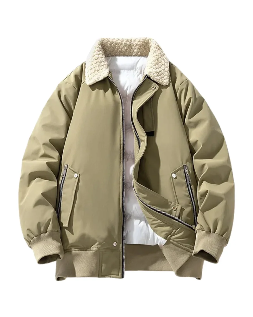 Chaqueta bomber abrigada